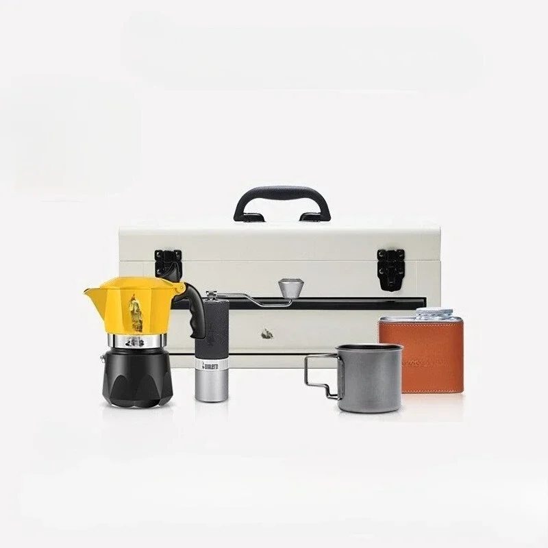 Coffee.Equipment Parts - Camping Koffiebox Mokkapot Buitenkoffie Geschenkverpakking Campinguitrusting
