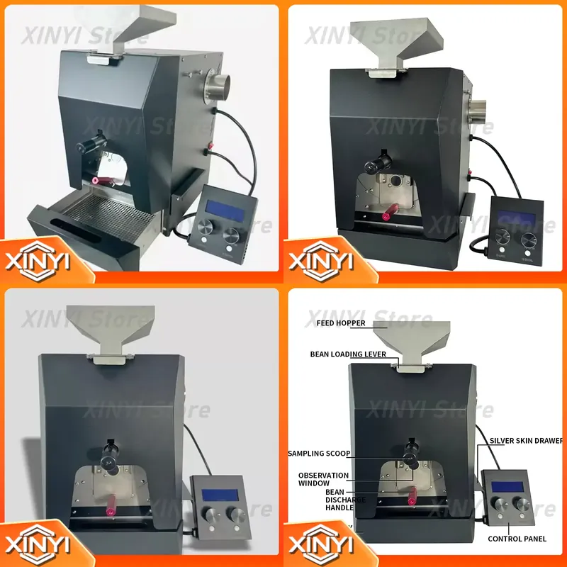 Coffee.Equipment Parts - QS5 Commerciële Kleine Koffiebonenrooster Elektrische Directe