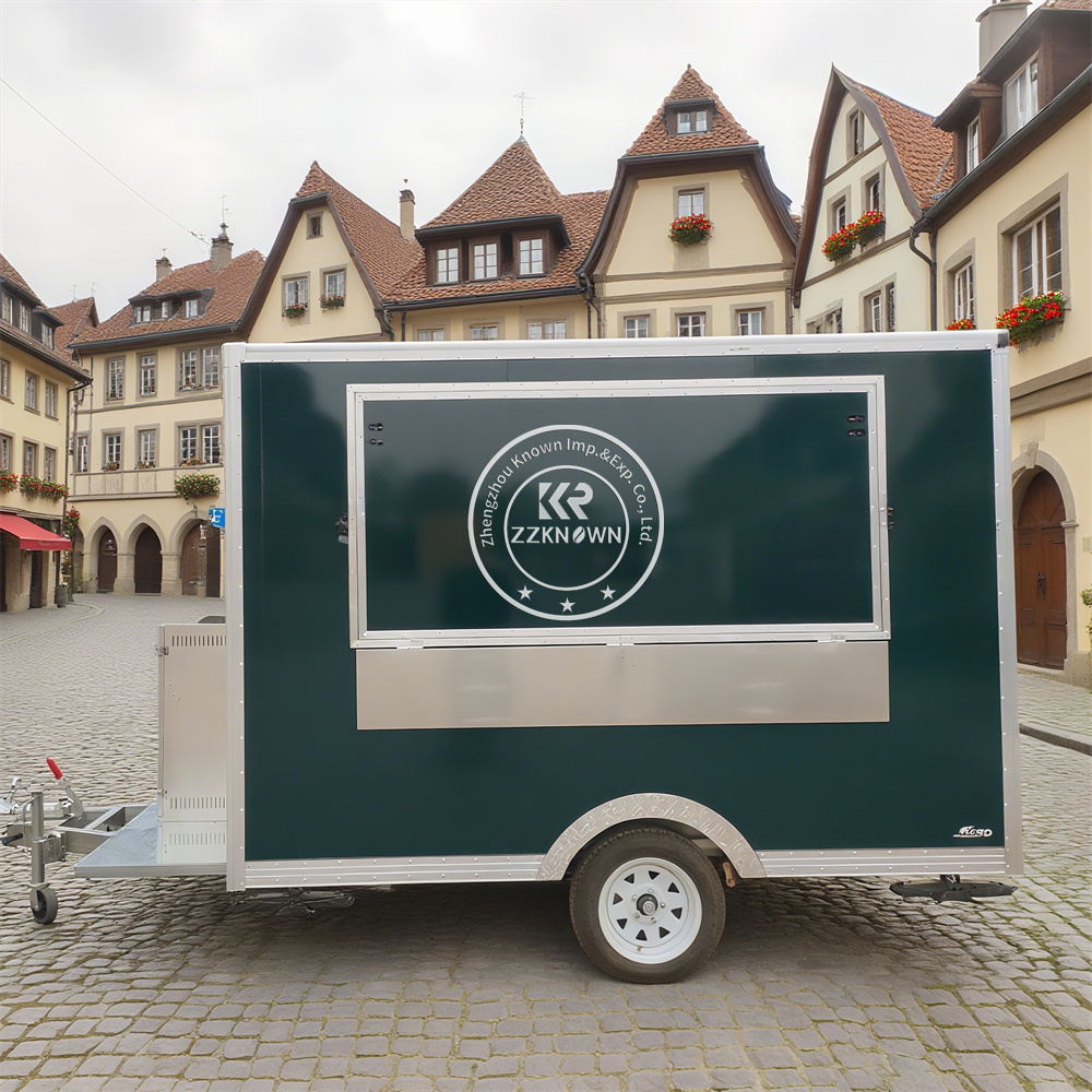 Equipment Of Coffee Shop - Straat Mobiele Food Truck ConcessionTrailers Winkelwagen