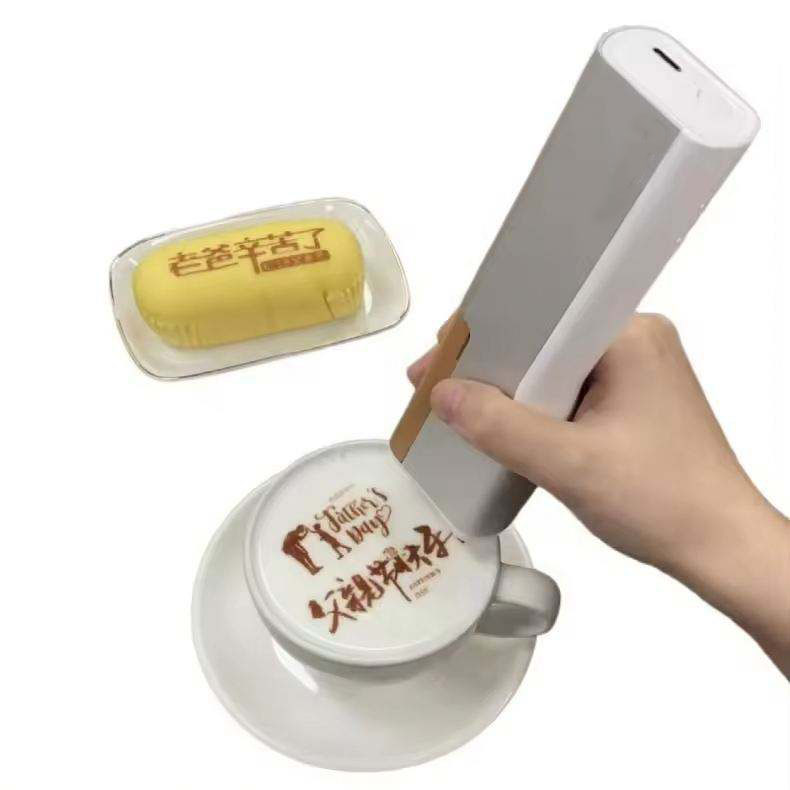 Equipment Of Coffee Shop - Inkjet printapparaat voor logo's, draagbare latte