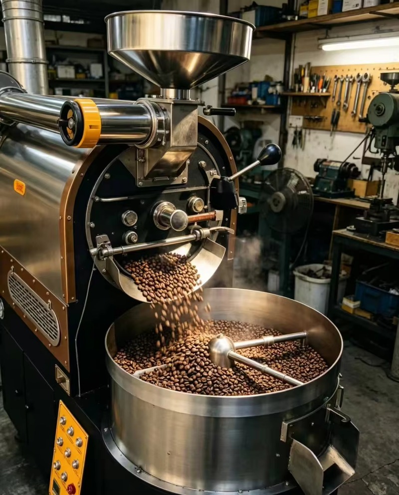Koffiebrander, koffiebonenroos - Equipment Of Coffee Shop recensie en prijs