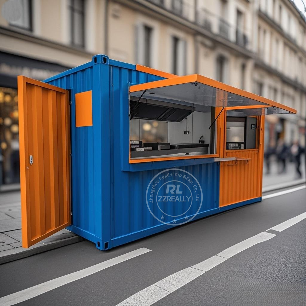 Geprefabriceerde mobiele conta - Equipment Of Coffee Shop recensie en prijs