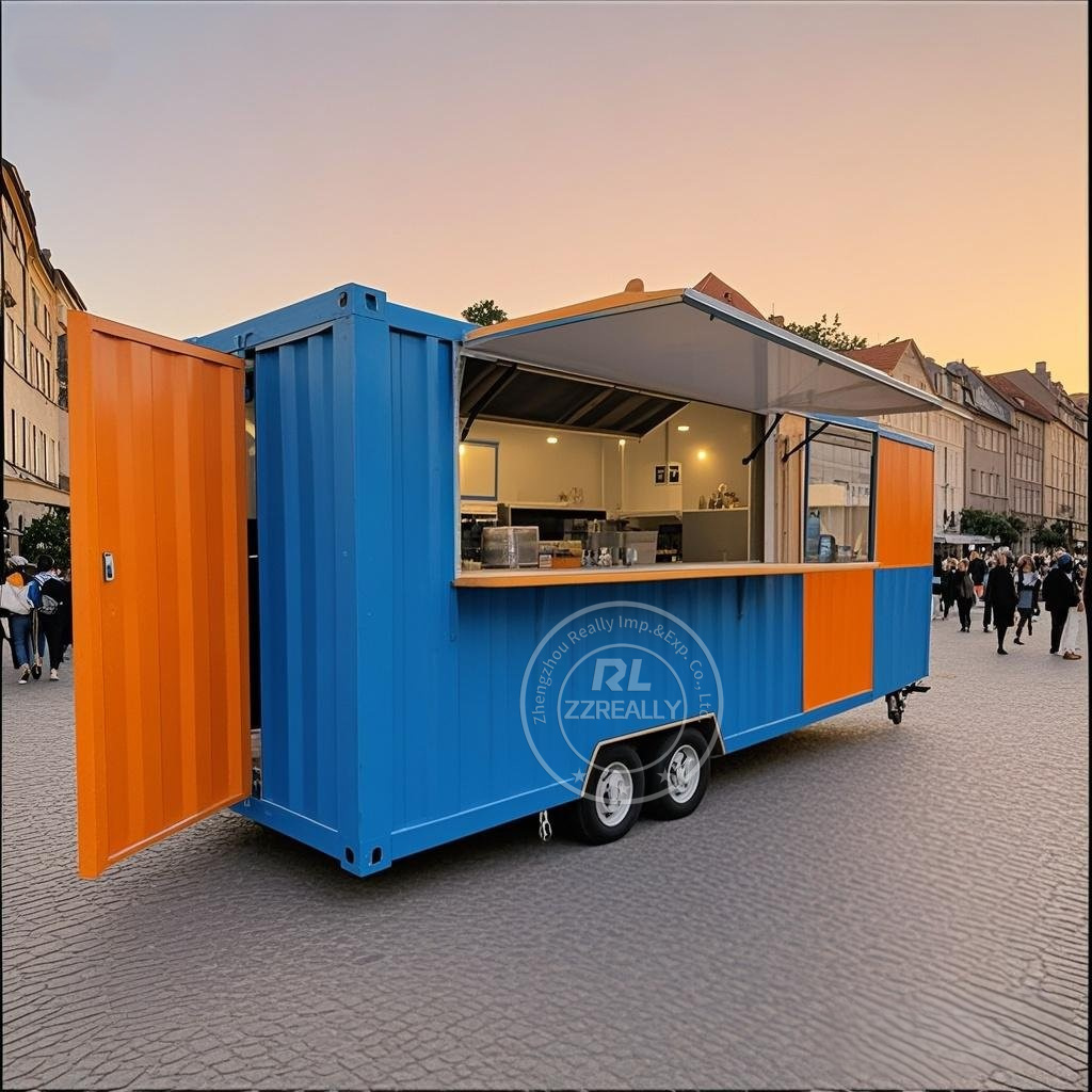 Geprefabriceerde mobiele conta - Equipment Of Coffee Shop recensie en prijs